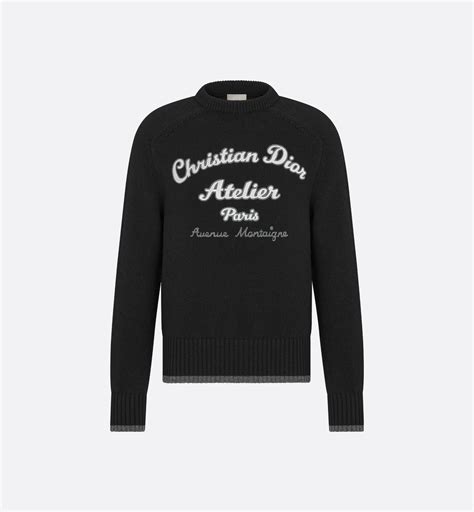 dior sweater for men|christian Dior atelier sweater.